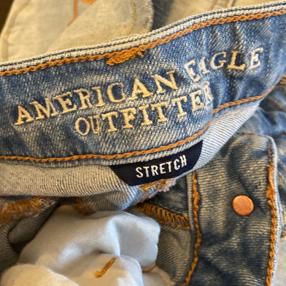 American eagle distress jeans size 6 - Picture 5 of 9